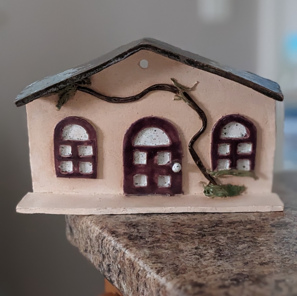 artisan pottery house wall hanging